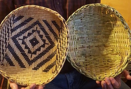 Tom Colvin Jena Band Choctaw Basket designs, by Deanna Byrd, Choctaw Nation